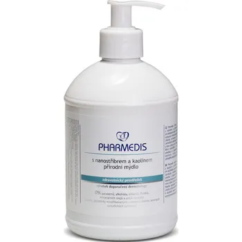 Mýdlo Pharmedis Tekuté mýdlo s nanostříbrem a kaolinem 500 ml