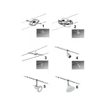 Bodové svítidlo Paulmann Pau-94132