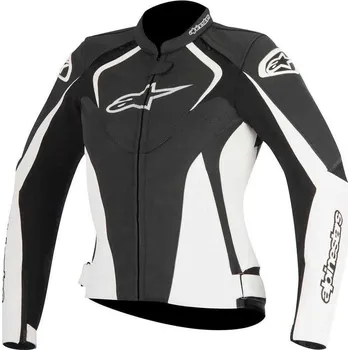 Moto bunda Alpinestars Jaws černá/bílá
