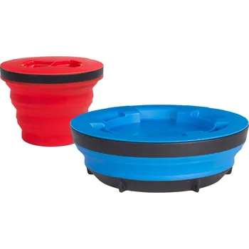 Kempingové nádobí Sea To Summit X-Seal & Go Set Large Royal Blue/Red
