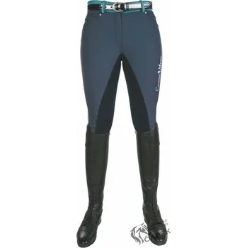 Jezdecké kalhoty Rajtky HKM -SEASIDE- - Světle/Tmavě modrá - 40