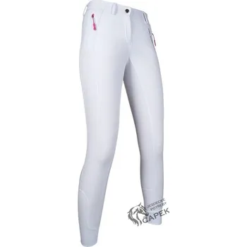 Jezdecké kalhoty Rajtky HKM -ACTIVE 19: ZOE- - Bílá - 42