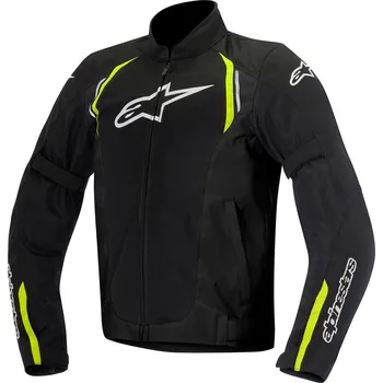 Moto bunda Alpinestars AST Air černá/žlutá fluo, S