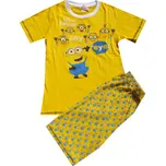 Minions pyžama bavlněné krátký rukáv Velikost: 7 roků