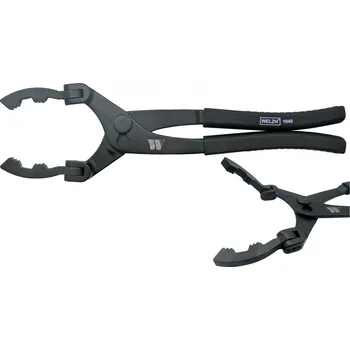 Olejový filtr Flexibilní kleště na olejové filtry automobilů, univerzální, rozsah 57 - 120 mm, Welzh (Welzh Werkzeug)
