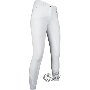 Jezdecké kalhoty Rajtky HKM -LIMONI PAM- - Bílá - 42