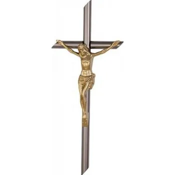 Smuteční dekorace Kříž kruhový s korpusem A-05a3