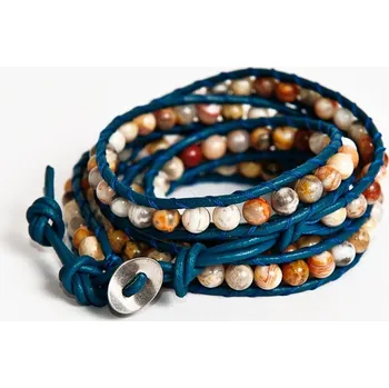 Souprava šperků Náramek žlutý achát