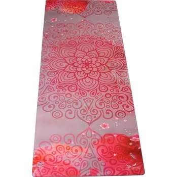 podložka na cvičení Designová podložka na jógu Mandala Pink, Velikost 1830 x 610 x 1,5