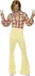 Karnevalový kostým Smiffys Kostým 60.léta pánský žlutý