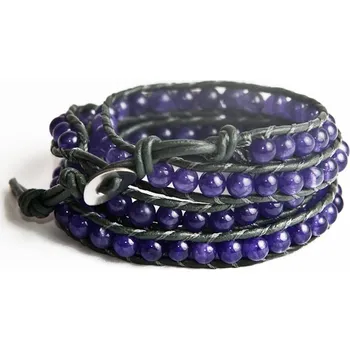 Souprava šperků 1. Náramek ametyst