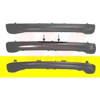 Kapota Zadní stěna VAN WEZEL 5431634