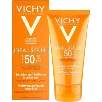 Přípravek na opalování Vichy Capital Soleil Mattifying Face Fluid SPF 50 50 ml