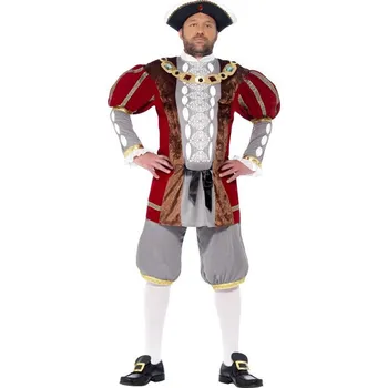 Karnevalový kostým Smiffys Kostým Král Henry VIII Deluxe XL