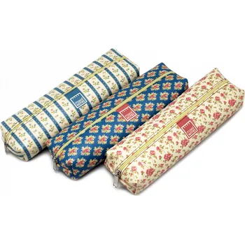 Penál MAKENOTES Pouzdro na tužky VINTAGE červené