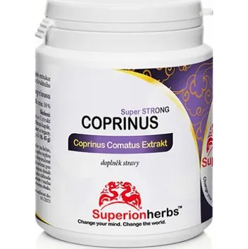 Přírodní produkt Superionherbs Coprinus Comatus 90 cps.