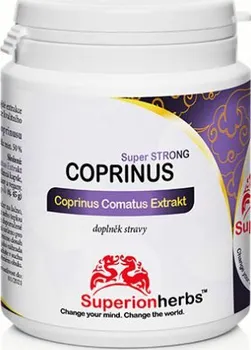 Přírodní produkt Superionherbs Coprinus Comatus 90 cps.