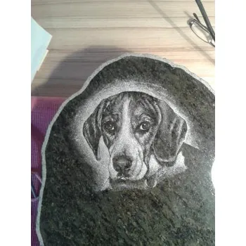 Smuteční dekorace Gravírovaná zvířátka výška 12 - 15 cm