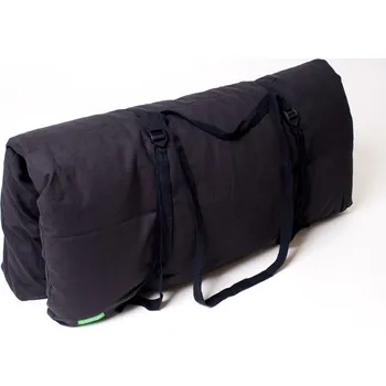 Dekorativní polštářek Meditační podložka černá