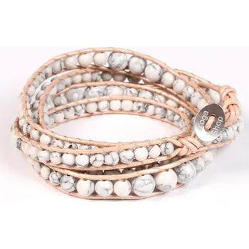 Souprava šperků 1. Náramek bílý tyrkys