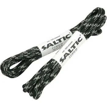 Tkaničky do bot SALTIC tkaničky 160cm varianta: šedá