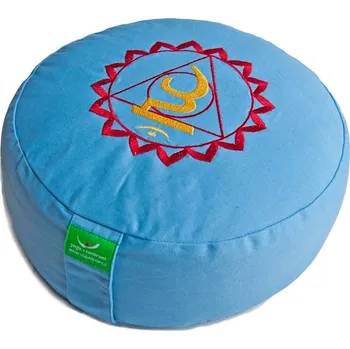 Meditační polštář Rondo světle modrý