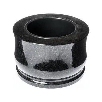 Smuteční dekorace Na hrob Žulová mísa 25 x 16 cm