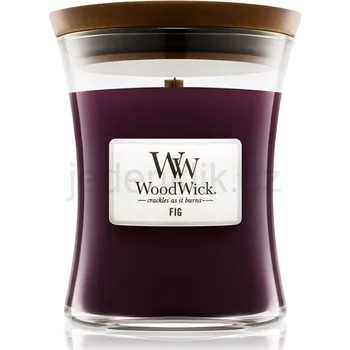 Svíčka WoodWick Fig, 275 g