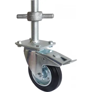 Pojezdové kolečko Kola Pirkl s.r.o. - Pojezdové kolo pro lešení - V420.B55.200-M38x500 - Pojezdové kolo pro lešení