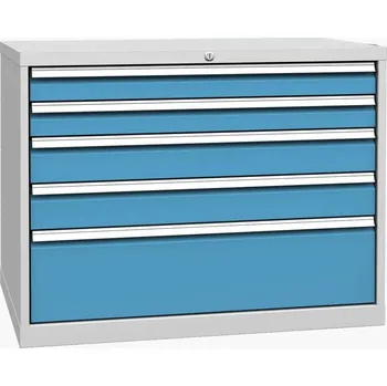 Dílenský stůl DPK 06C Zásuvkový kontejner 5 zásuvek Barvy skříní	 šedo-šedé RAL7031