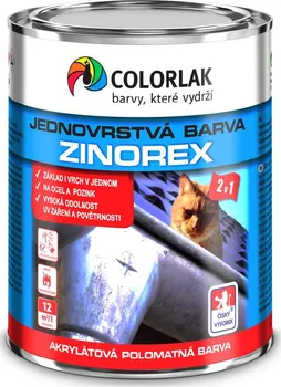 Colorak Zinorex S 2211 C 0992 3,5 l kovářská šedá