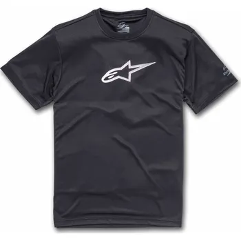 Alpinestars Pánské černé prémiové tričko TECH AGELESS PREMIUM TEE Alpinestars krátké 1139-73000 10 - S