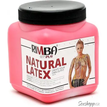 Tekutý latex Rimba - červený, 500 ml