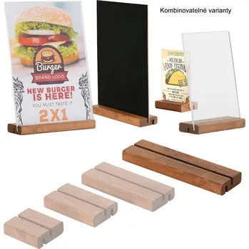 Dvojstranný držák 210 mm - Tmavě hnědý