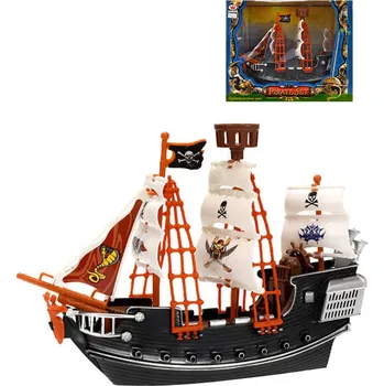 loď a ponorka Mikro Trading pirátská plachetnice 23 cm