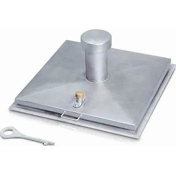 Kanalizační potrubí Studnové poklopy obdélníkové s komínem 1000x1000 mm| 47116