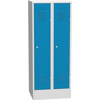 SAS 32D A Nízká kovová šatní skříň svařená Barvy skříní	 šedo-zelená RAL6024