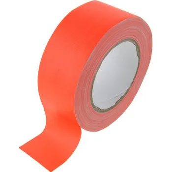 Lepicí páska Popisovací bezpečnostní páska PROGAF fluorescentní oranžová 48 mm, návin 22 m