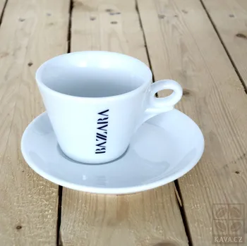 Šálek na cappuccino s podšálkem