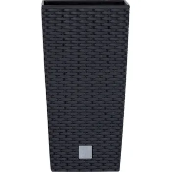 Prosperplast Rato Square DRTS170 17 x 17 x 32,4 cm, Antracit