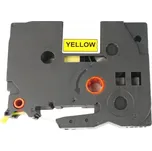 Páska pro popisovače BROTHER - typ TZE-641 - 18 mm žlutá - černý tisk - kompatibilní