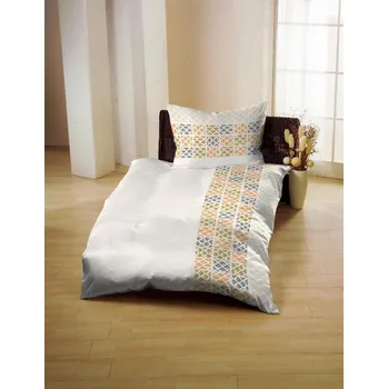 Povlečení Gerald Wittmann Ložní povlečení Rosalie 140x200/90x70 cm Vzor 38101/2 Hladký 100% Polyester mikrovlákno