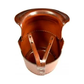 Kožené koše ke kulečníku vnitřní sada 6ks Barva: Světle hnědá