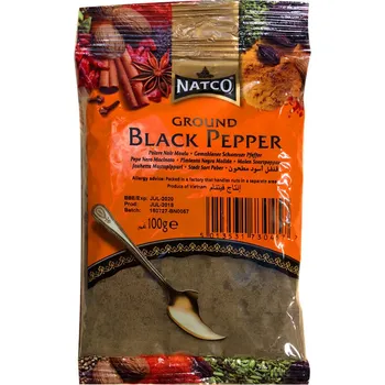 Koření Natco Mletý černý pepř 100G