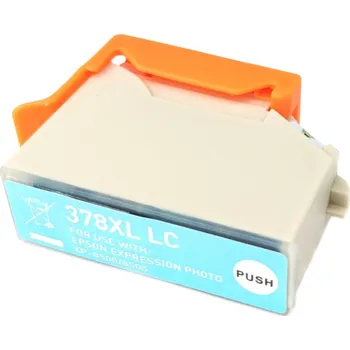 Inkoustová kazeta - EPSON C13T37954010 (378XL) - light cyan - kompatibilní