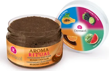 Tělový peeling Dermacol Aroma Ritual Belgická čokoláda 200 g