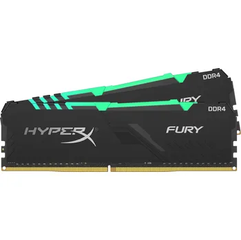 Operační paměť Kingston HyperX Fury RGB 32 GB (2x 16 GB) DDR4 2666 MHz (HX426C16FB3AK2/32)