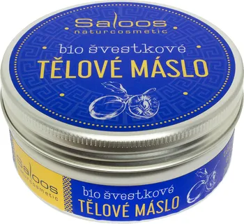 Tělový balzám Saloos Tělové máslo Bio švestkové 150 ml