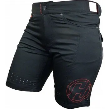 Cyklistické kalhoty Haven kalhoty krátké dámské AMAZON (černá/červená)