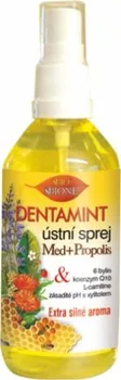 Ústní voda Bione Cosmetics Dentamint ústní sprej med/propolis 115 ml